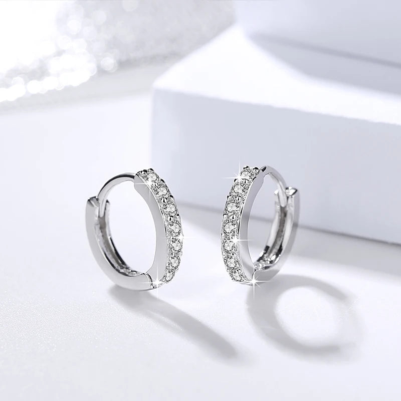 Crystal Circle Earring