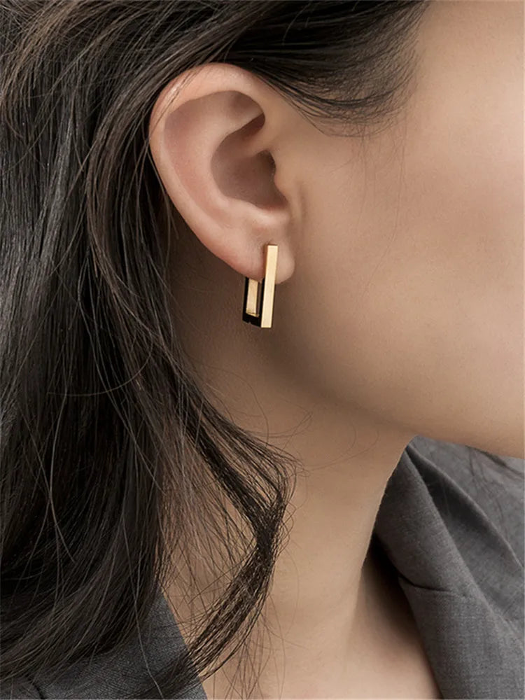 Rectangular Earrings