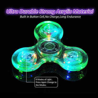 LED light Fidget Spinner