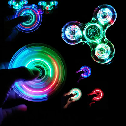 LED light Fidget Spinner