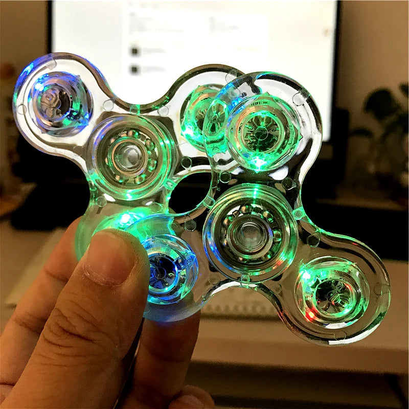 LED light Fidget Spinner