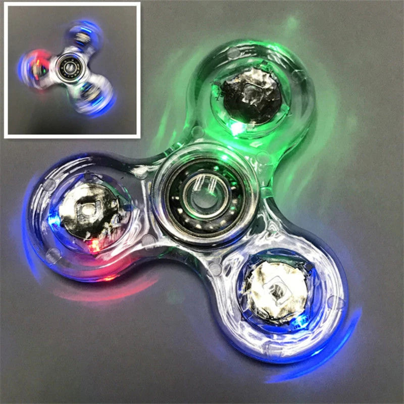 LED light Fidget Spinner