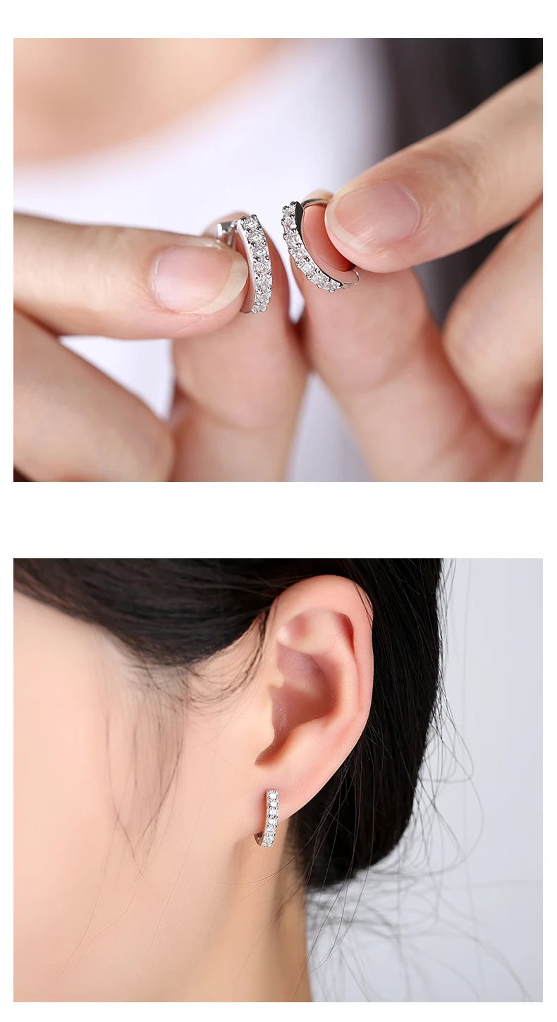 Crystal Circle Earring