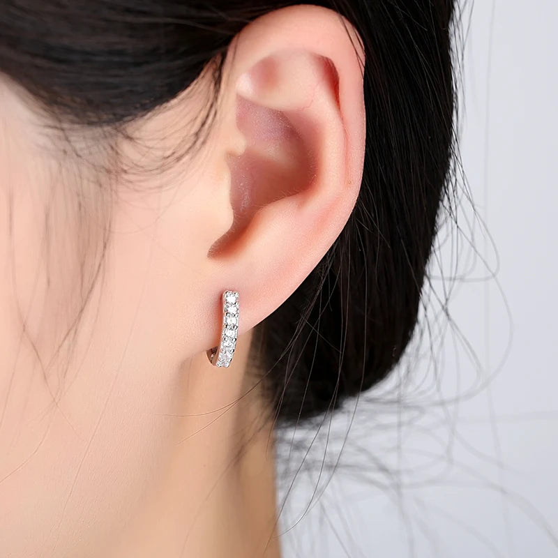 Crystal Circle Earring