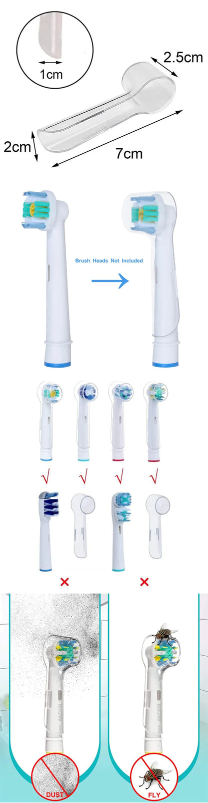 Electric Toothbrush Heads Cover