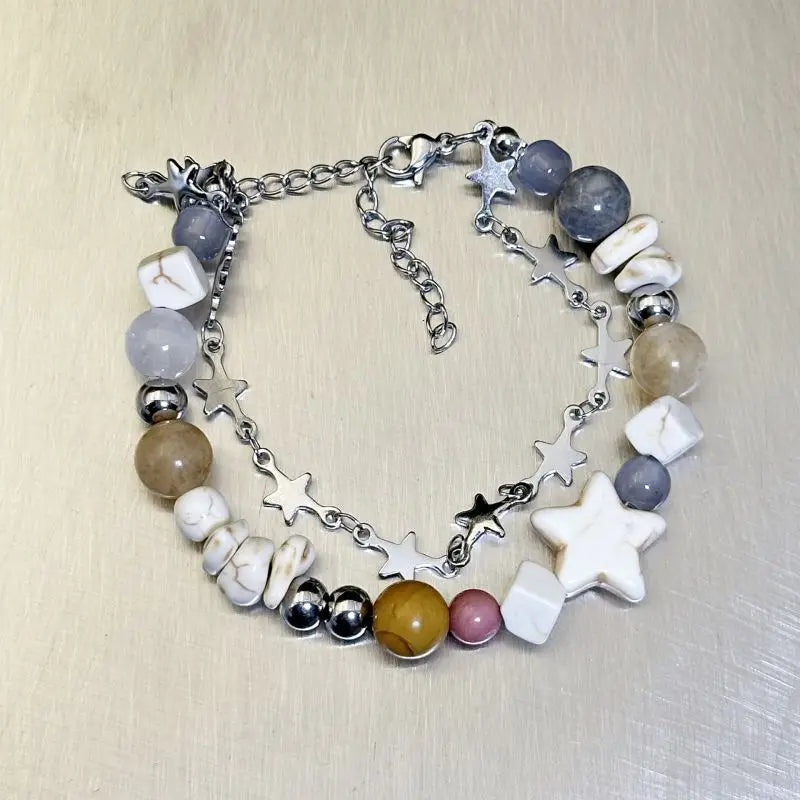 Stone Beaded Bracelet