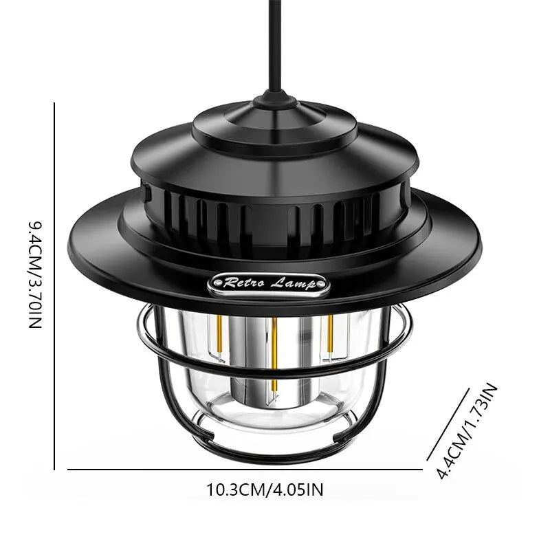 Retro Portable Camping Lantern