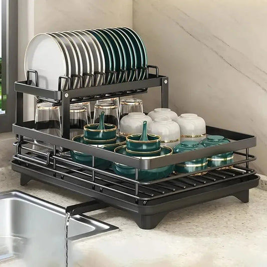 Dish Drying Rack Organizer