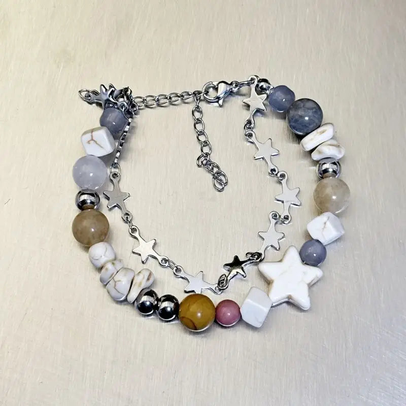 Stone Beaded Bracelet