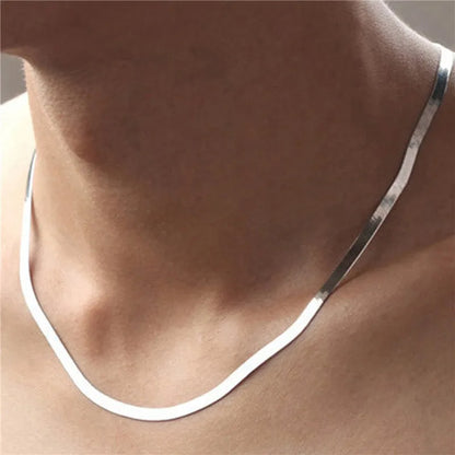 Silver Chain Necklace