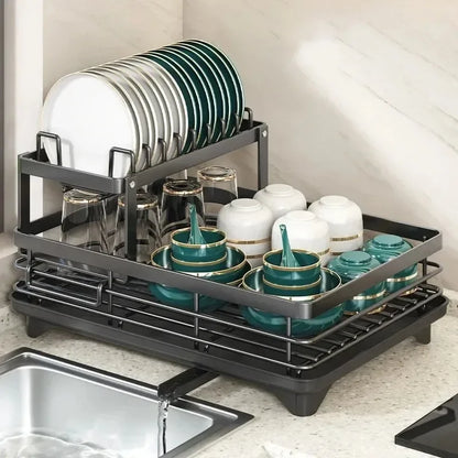 Dish Drying Rack Organizer