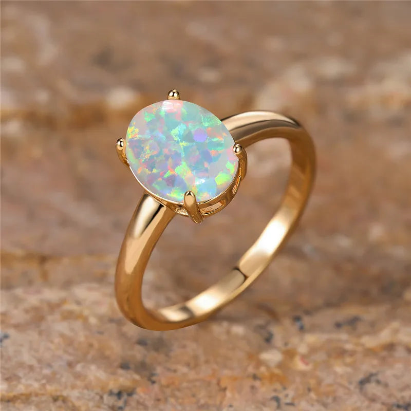 Opal Stone Ring For Women