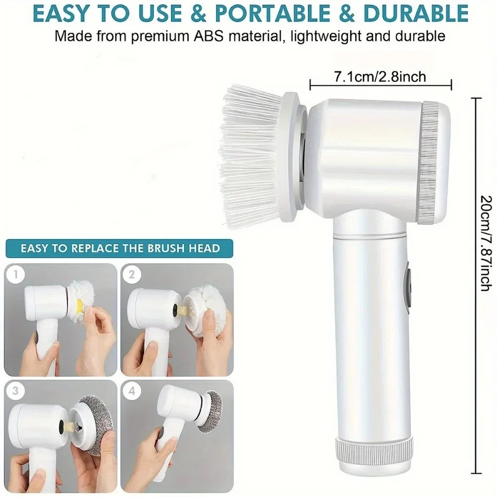 Electronic Bathroom Cleaning Brush