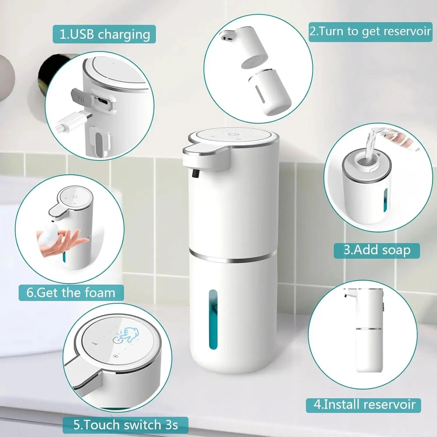 Foaming Soap Dispenser