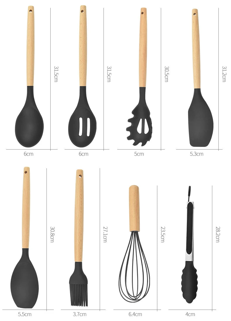 Silicone Kitchen Utensils