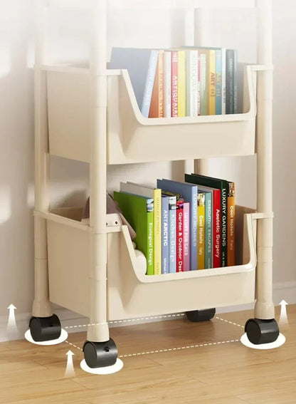 Trolley Bookshelf Storage