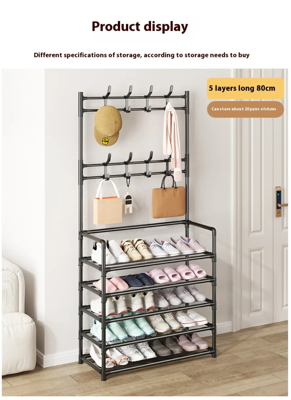 Multi-Layer Shoe Rack