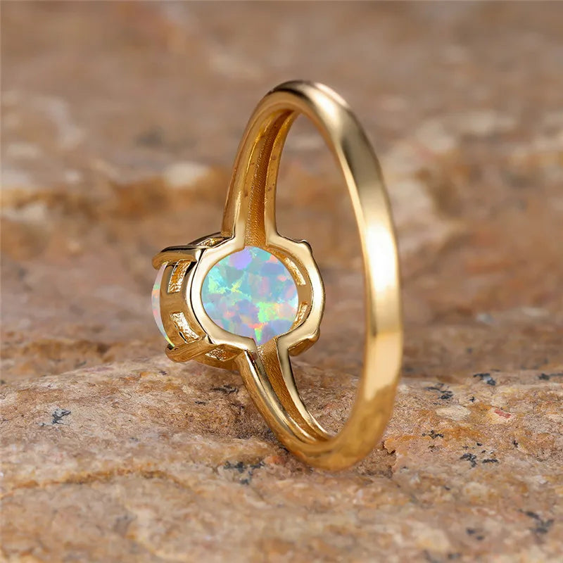 Opal Stone Ring For Women