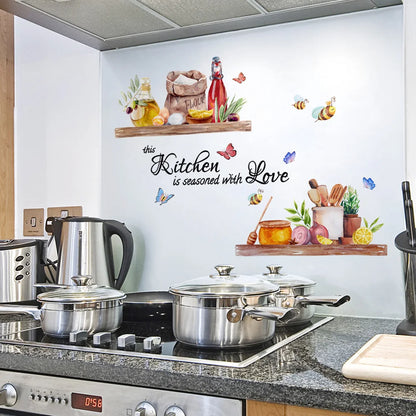 Butterflies Kitchen Wall Sticker