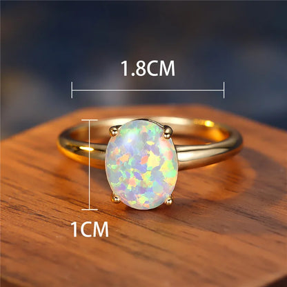 Opal Stone Ring For Women