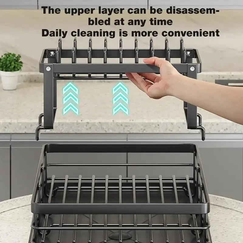 Dish Drying Rack Organizer