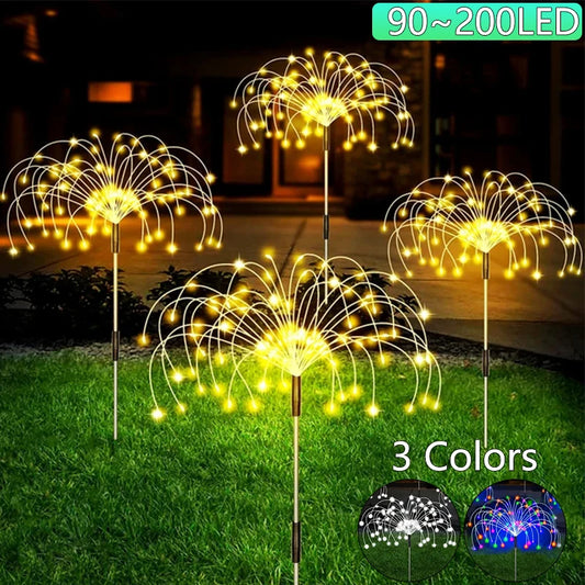 Solar Firework Light