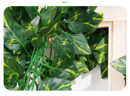 Green Silk Artificial Hanging Plants