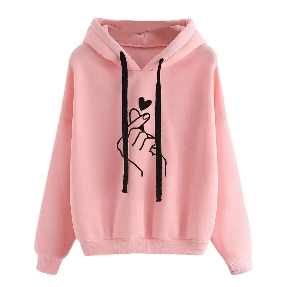 Casual Hooded Sweatshirt