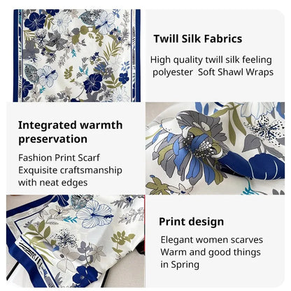 Twill Silk Scarf