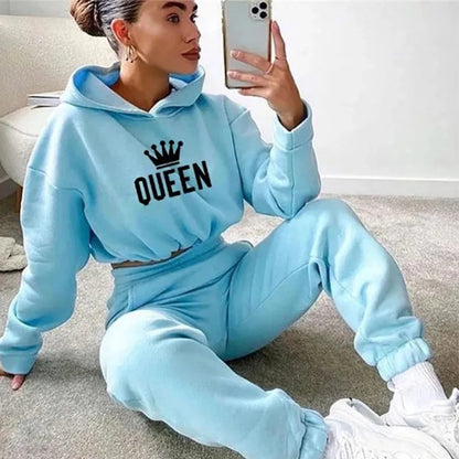 Women Hooded Tracksuit