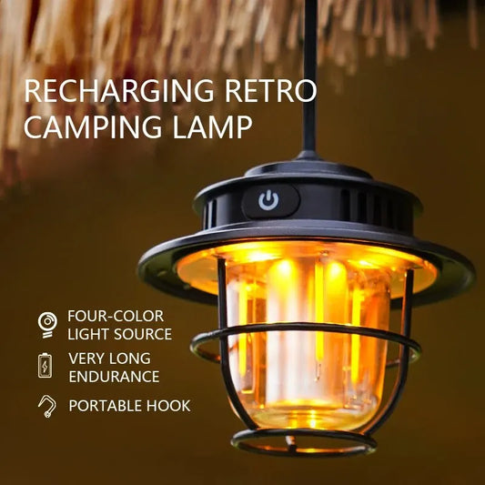 Retro Portable Camping Lantern