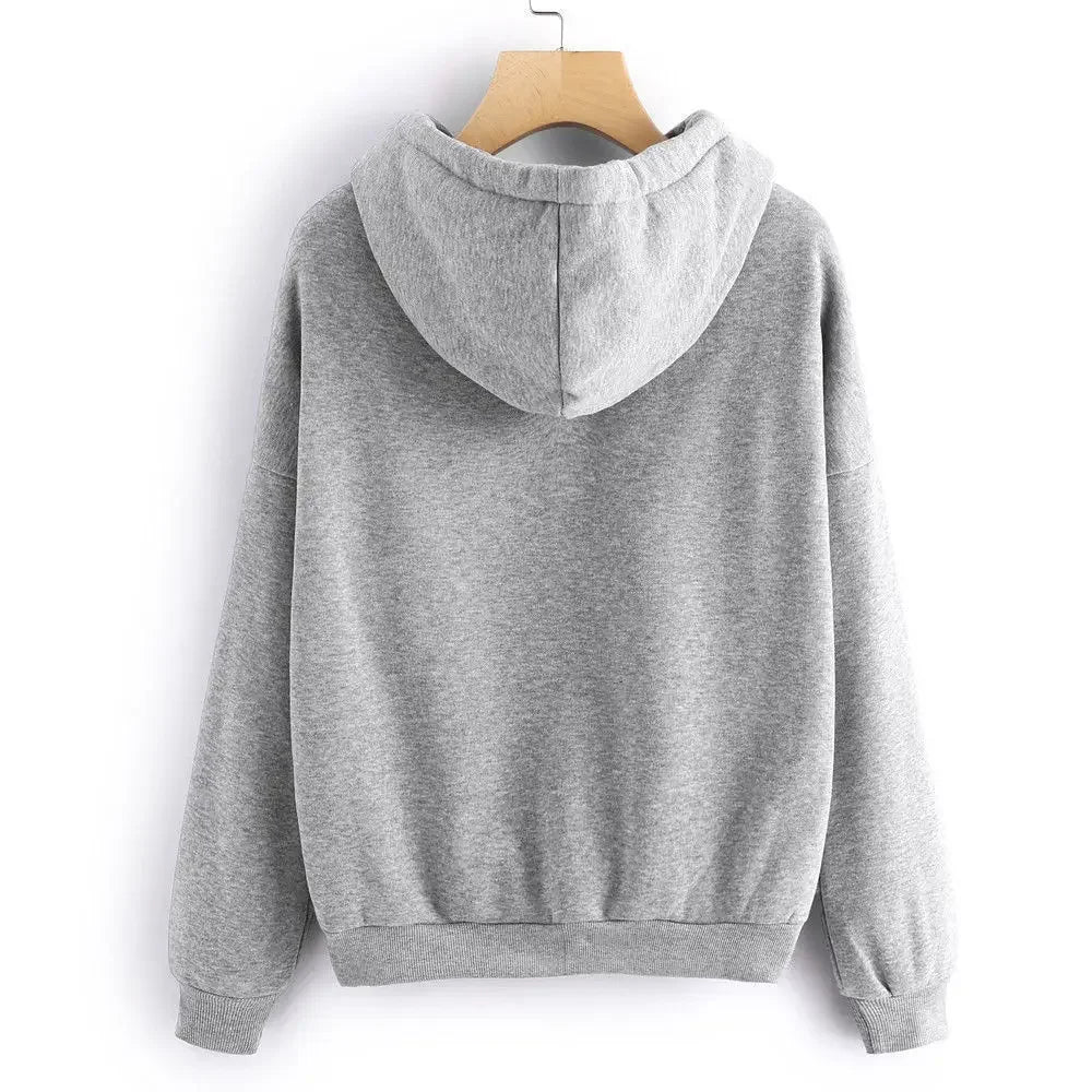 Casual Hooded Sweatshirt