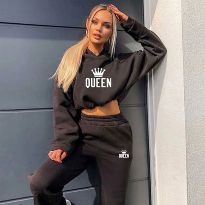 Women Hooded Tracksuit