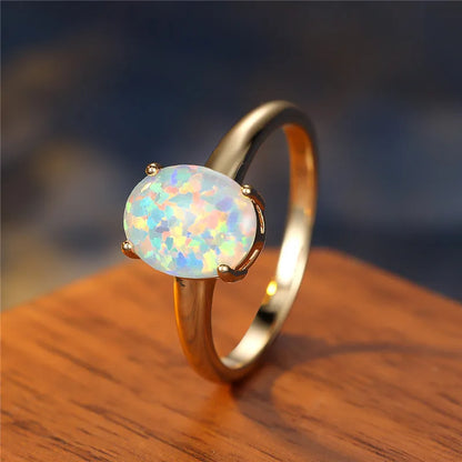 Opal Stone Ring For Women