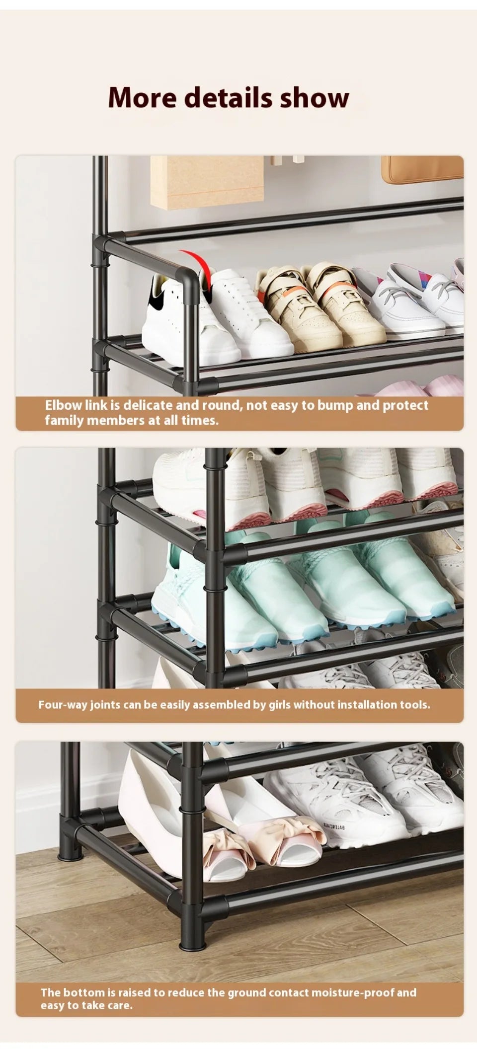 Multi-Layer Shoe Rack