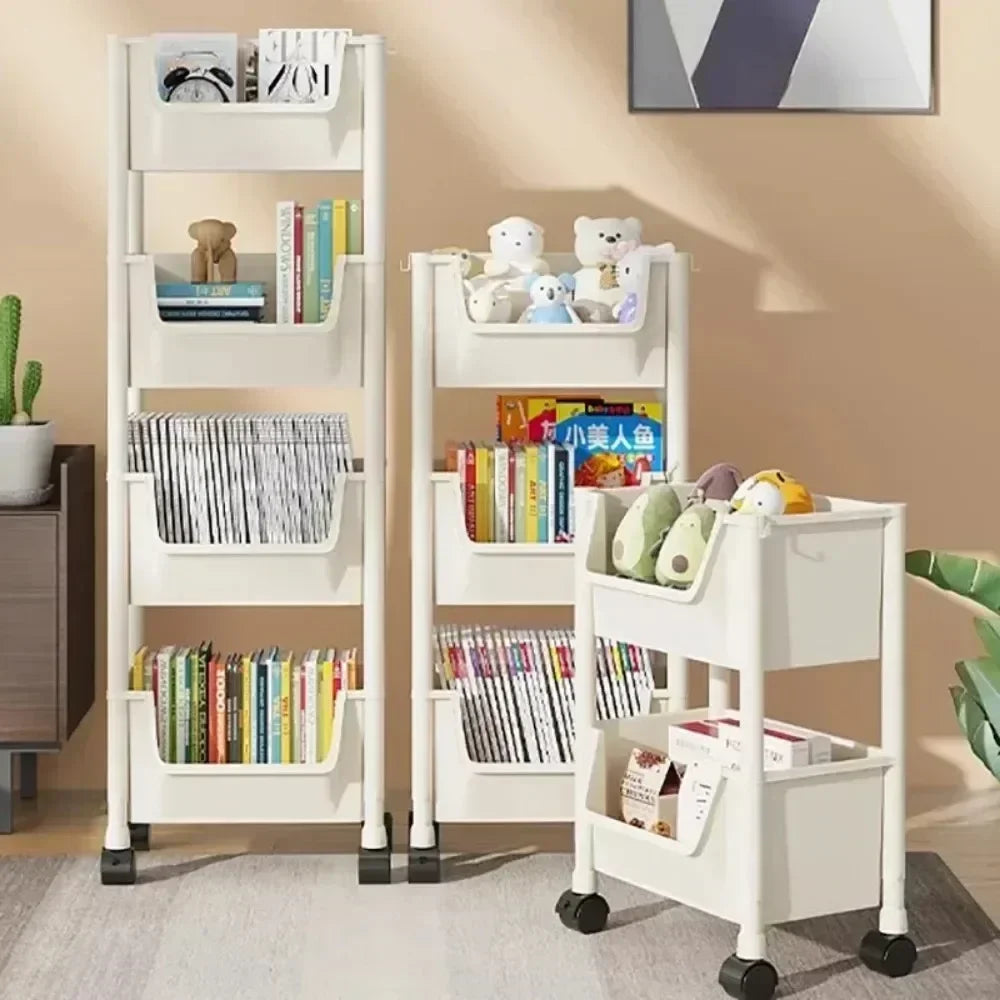 Trolley Bookshelf Storage