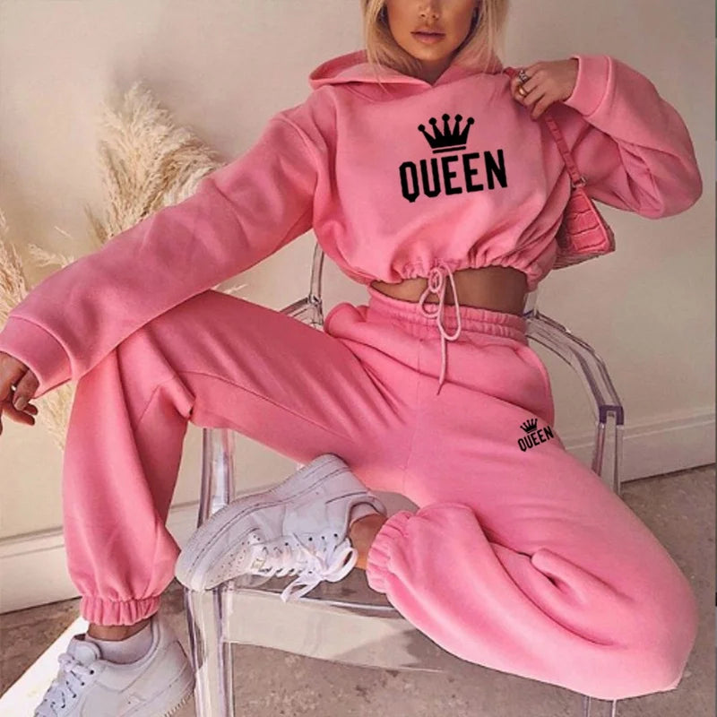 Women Hooded Tracksuit