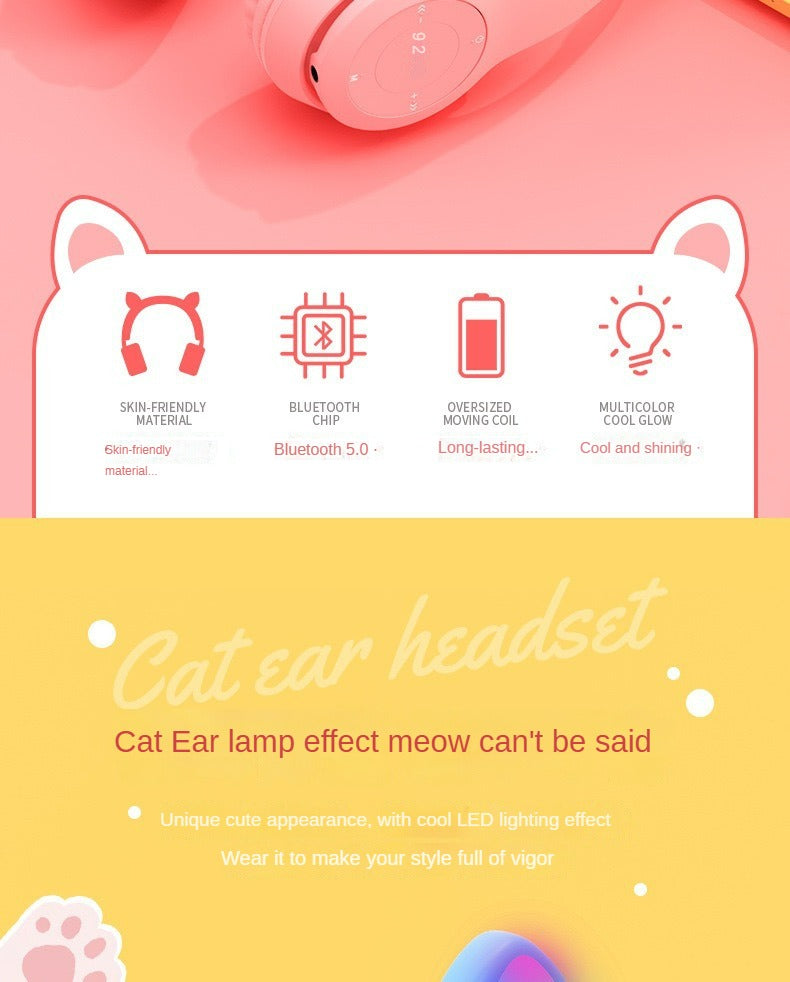 Cat Bluetooth Headset